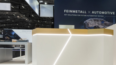 FEINMETALL の展示ブース