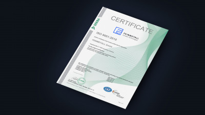 FEINMETALL 인증: ISO 9001:2015